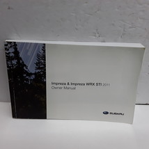 2011 Subaru Impreza / WRX STI Owners Manual Guide Book OEM Factory Instructions  - £18.60 GBP