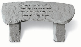 Kay Berry- Inc.  Gone Yet Not Forgotten - Memorial Bench - 29 Inches x 12 Inches - £174.43 GBP