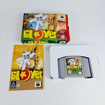 Glover 64 Nintendo 64 N64 Comes with Box and Manual Tested Working Authentic - $69.29