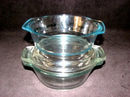 Anchor Hock Food Storage Bowls, Clear Glass 20 OZ.,6.2&quot;dia. x 2.2&quot;H x 2&quot;... - £18.08 GBP