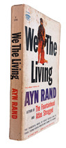 We The Living by Ayn Rand - Signet Books Vintage Paperback 1959 Early Printing - £6.03 GBP