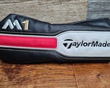 TaylorMade M1 Driver Head Cover - White, Red, &amp; Black Soft Leather! - £9.91 GBP