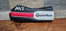 TaylorMade M1 Driver Head Cover - White, Red, &amp; Black Soft Leather! - £9.90 GBP