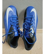 New Nike Vapor Strike Low D 511336-411 Blue Football Cleats Shoes Men's 9.5 - $59.39