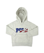Polo Ralph Lauren Boys Grey Chenille USA Logo Hoodie Sweater,  4/4T 9409-4 - $74.81 CAD