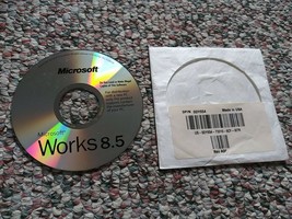 Dell Microsoft Works 8.5 Software CD (2005) PN: X11-31206-02 - £4.74 GBP