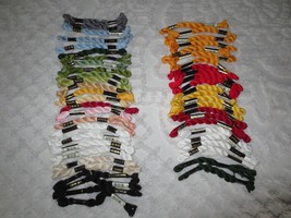51 Skeins Dmc (27) #3 & (24) #5 Needlepoint Embroidery Cross Stitch Cotton Floss - $49.00