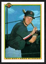 Boston Red Sox Greg Blosser RC Rookie Card 1990 Bowman #278 nr mt ! - £0.39 GBP