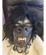 Gorilla King Kong Ape Head Mask Latex Adult Black Monkey Ape Growling Ha... - €19,23 EUR