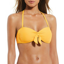 Gianni Bini  Bow Tie Bikini Top   Solid Yellow - XS - Removable Straps - $418.15 MXN