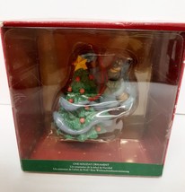 Santa&#39;s Workshop Disney Store Aladdin Genie Christmas Ornament New In The Box - £30.50 GBP