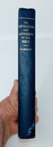 Inspiration and Authority of the Bible by Benjamin B. Warfield 1970, Hardcover - £15.15 GBP