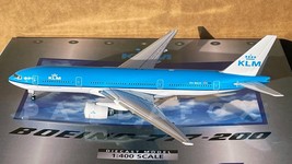 Klm Boeing 777-200ER PH-BQA Gemini Jets GJKLM400 Scale 1:400 Rare - £71.90 GBP