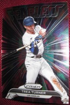 2022 Panini Prizm Fearless #FL-8 Trea Turner Los Angeles Dodgers - £3.53 GBP