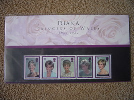 GB Diana, Princess of Wales 1961 – 1997, Presentation Pack - $39.00