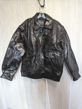 Men&#39;s Genuine Lambskin Leather Bomber Biker Coat Jacket Top Grain Motorc... - £62.59 GBP