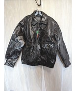 Men&#39;s Genuine Lambskin Leather Bomber Biker Coat Jacket Top Grain Motorc... - £63.30 GBP