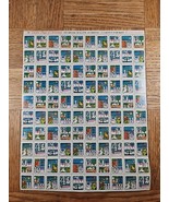 National Tuberculosis 1973 Christmas Seals Stamp Sheet (100) - $2.73 CAD