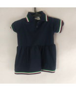 New Top Paw Blue Polo Dress Dog Size Small - $91.31 MXN