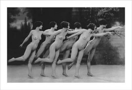 Six Nude Dancers - Art Print - £16.64 GBP+