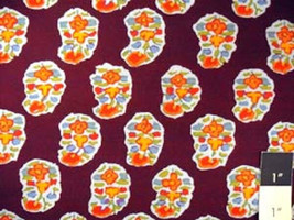 Kaffe Fassett GP75 Asha Prune Quilt Cotton Fabric By Yd - £18.97 GBP