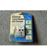 Uxtronic Universal Travel Adapter &amp; USB Charger Model No. TUPA402U - £5.41 GBP