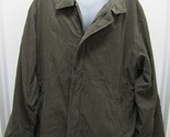 Men&#39;s Green BARACUTA Quilted Lining Zip Up Winter Jacket Size XL - £78.72 GBP