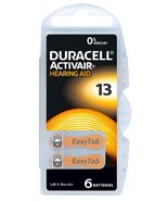 Duracell Hearing Aid Batteries Size 13 Pack of 60 batteries (10 pack of ... - $447.30 MXN