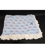KicKee Pants Print Ruffle Toddler Blanket-Spring Sky Rainbows 40 x 60&quot; B... - €53,12 EUR
