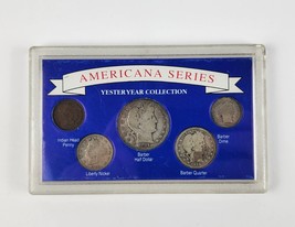 Americana Series - Yesteryear Collection - Barber Set - 90% Silver - 5 C... - £22.52 GBP
