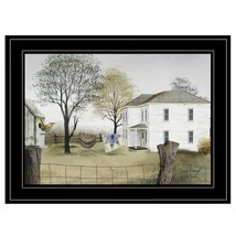 Spring Cleaning 2 Black Framed Print Wall Art - $112.49