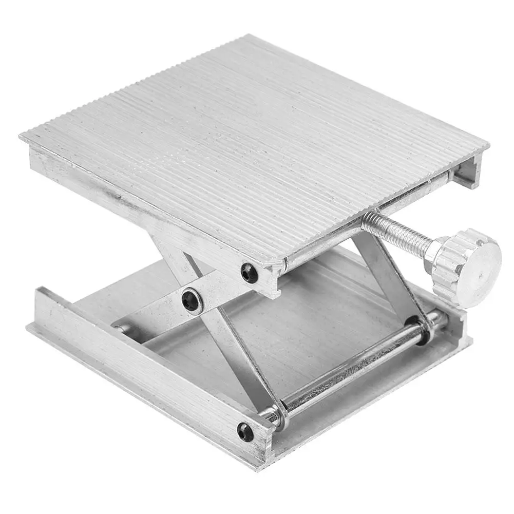 Adjustable Aluminum Alloy Router Lift Table Durable wor Engraving Lifting Stand  - £139.01 GBP