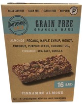 Autumn&#39;s Gold Grain Free Granola Bars, Cinnamon Almond, 1.24 oz (35g) 16... - $24.50