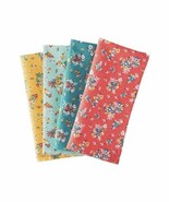 Pioneer Woman ~ Rose Ditsy ~ Multicolor Floral Pattern Fabric Napkin ~ 1... - $35.65 CAD