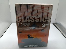 War Classics 12 Feature Films 3DVD set sealed/new - £7.81 GBP