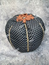 Cute Polka Dot Decorative Pumpkin Halloween Decor Small Plush Decoration... - $13.95