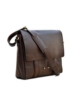 Style n Craft 392005 Messenger Bag in Full Grain Dark Brown Leather - $2,375.94 MXN