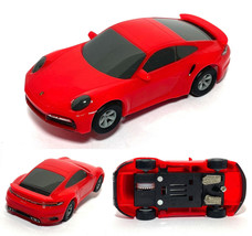 1 2022 Micro Scalextric 9V HO Slot Race Car Red PORSCHE 911 TURBO Set-Only Sweet - £26.27 GBP
