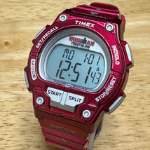 Timex Digital Quartz Watch Ironman Shock Men 200m Red Alarm Chrono New B... - £35.87 GBP