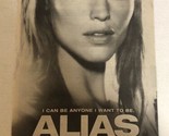 Alias Vintage Tv Guide Print Ad  Jennifer Garner TPA23 - $5.93