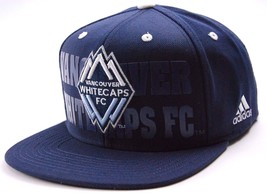 Vancouver Whitecaps FC adidas NZP50 Academy MLS Soccer Team Snapback Cap Hat - £16.66 GBP