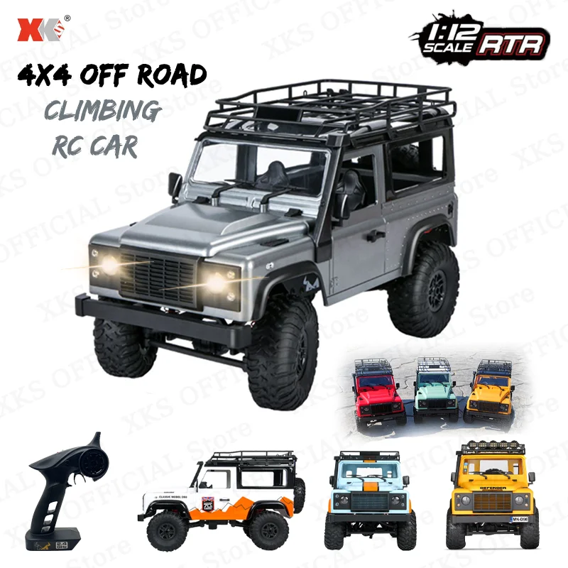 Mn MN99S MN78 MN98 MN99 D90 1/12 Rc Car 2.4G Remote Control 4X4 Off Road Led - £12.40 GBP+