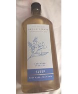 Bath &amp; Body Works Aromatherapy SLEEP Lavender Vanilla Body Wash &amp; Foam B... - £13.33 GBP