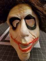 Brand New Batman The Dark Knight The Joker Adult Mask with Hair new needs glue - £7.89 GBP
