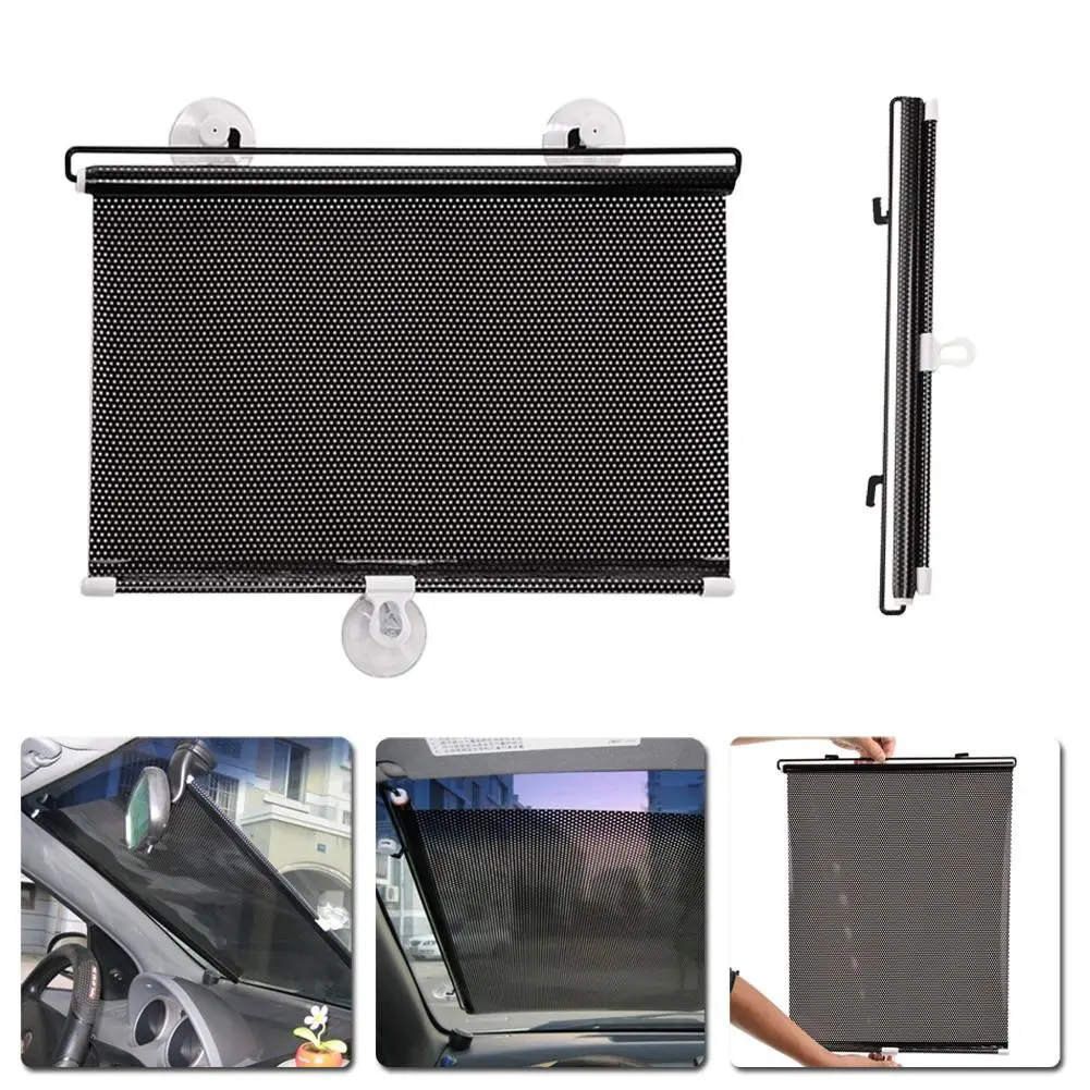 Car Auto Retractable Side Window Car  Shade Curtain Automatic screen Roller Blin - £56.31 GBP