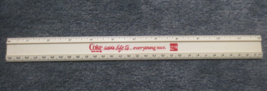 Coca-Cola Coke adds life to everything nice 12 inch Plastic Ruler Good - £1.58 GBP