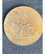1660-1960 Maria Tafel Mother of Grace Rare Bronze Medal Design By Grienauer - $861.77 MXN