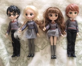 Harry Potter Doll Lot Of 4 By R Wizarding World Exc Used - £35.24 GBP