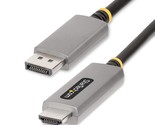 StarTech.com 6ft (2m) DisplayPort to HDMI Adapter Cable, 8K 60Hz, 4K 144... - $68.09