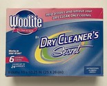 Woolite Dry Clean At Home Dry Cleaner&#39;s Secret, 6 Cloths, Sealed - £30.36 GBP